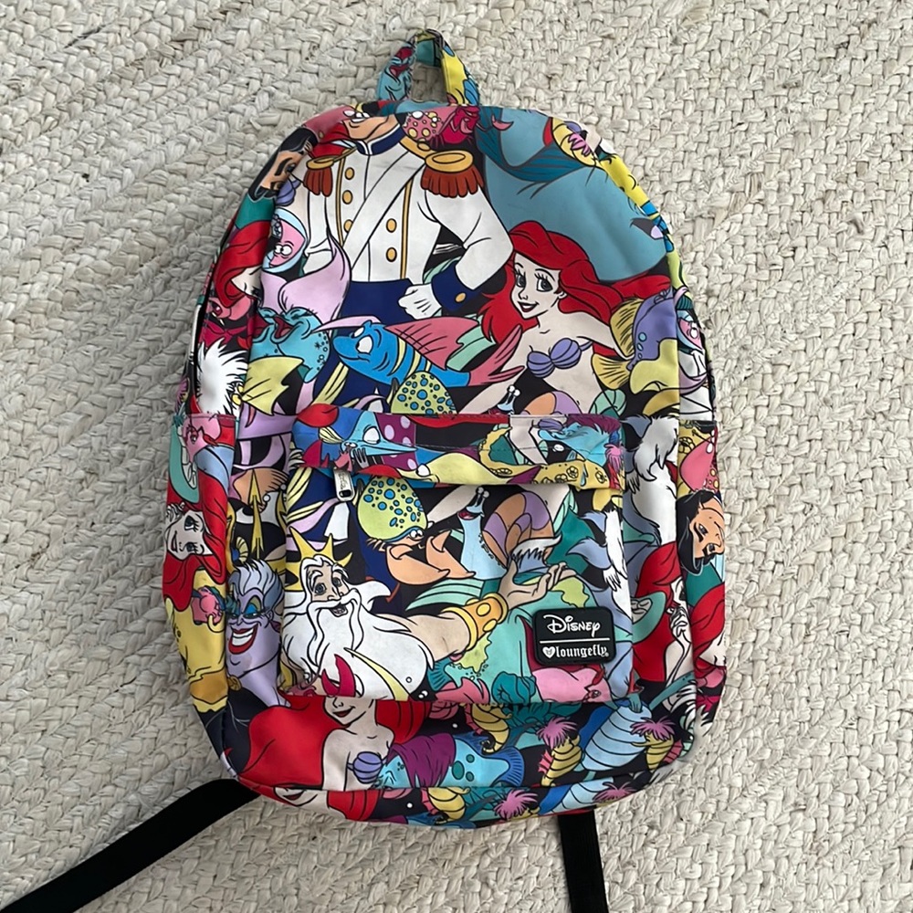 The Little Mermaid Ariel Disney Loungefly backpack